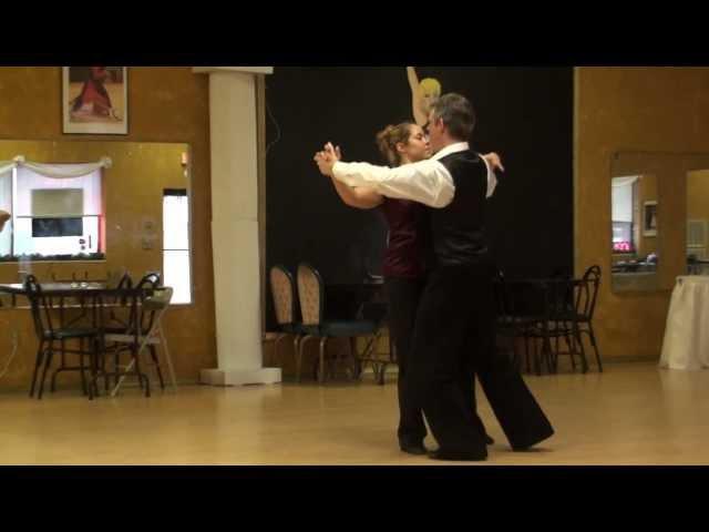 International Quickstep Lesson 7, Natural Turn, Back Lock Combination