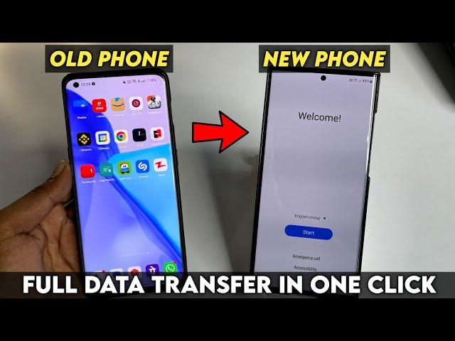 How to Transfer All Data From Old phone to new Phone? Copy data old phone to new phone | Clone phone