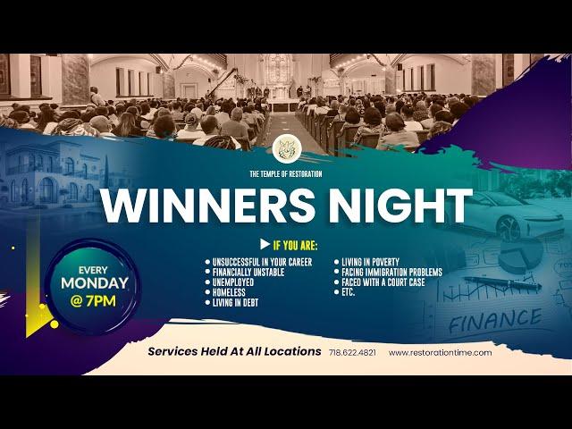 Monday Winners Night Service