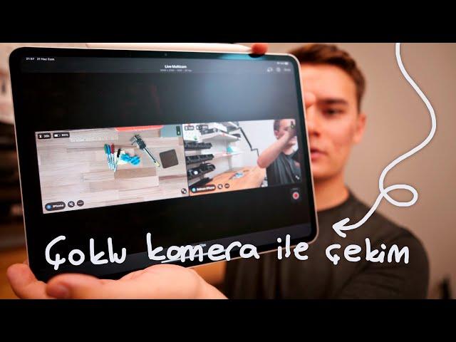 iPad ve iPhone kullanarak çoklu kamera çekimi yapmak! FinalCutCamera uygulaması kullanımı