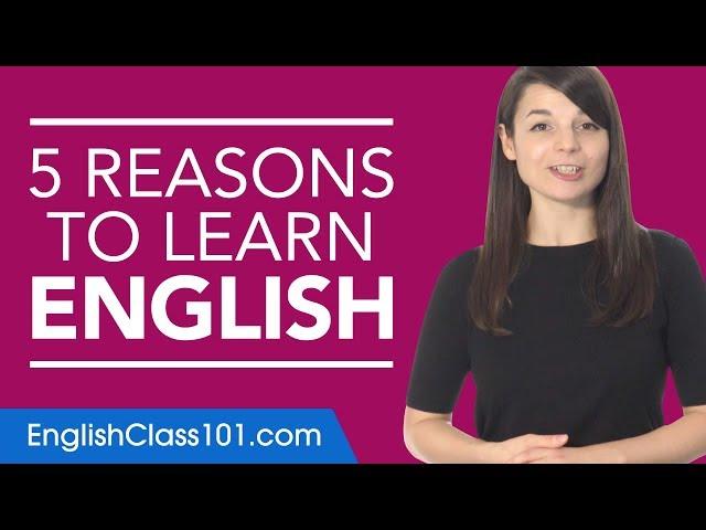 Why study English? 5 reasons to get started.