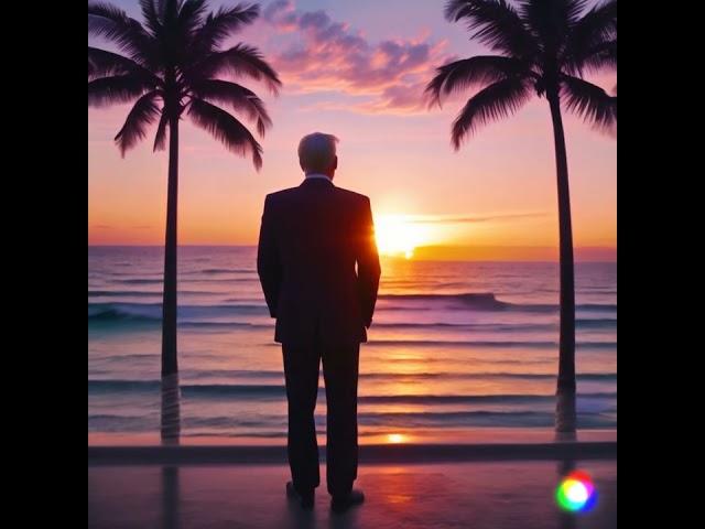 Donald Trump watches sunrise in Miami, 47th President