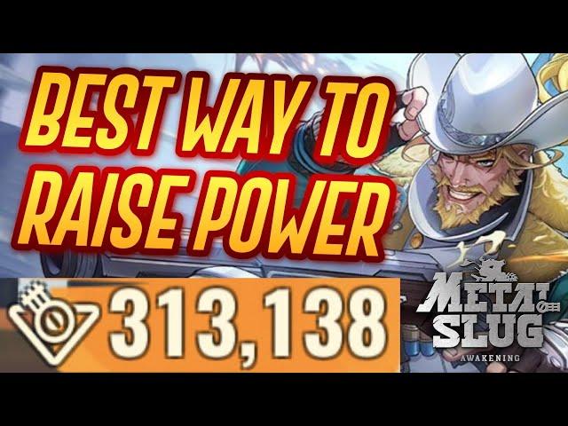 METAL SLUG AWAKENING: EXPLANATION COMMON & BEST WAY TO INCREASE TEAM POWER