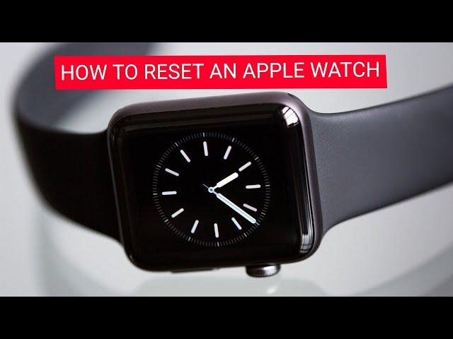 How To Reset An Apple Watch | Apple Watch #applewatch #apple #smartwatch