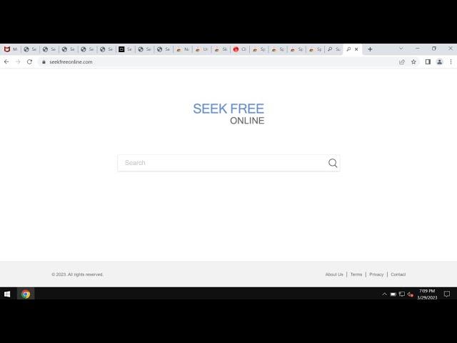 Seekfreeonline.com browser hijacker (removal guide).