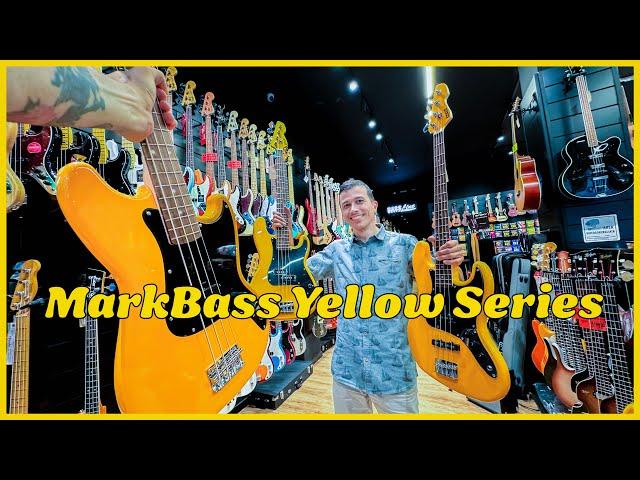 ️ Nuova serie di Bassi ENTRY LEVEL MarkBass Yellow