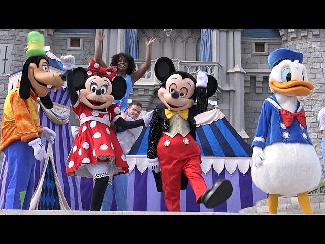 4K Dream Along With Mickey 2015 Magic Kingdom