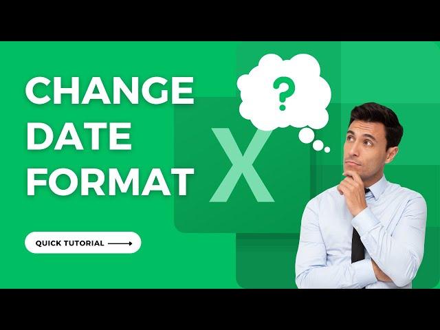 How to Change Date Format in Excel