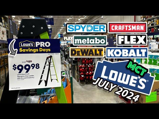 Last Chance on Super Savings at Lowe's