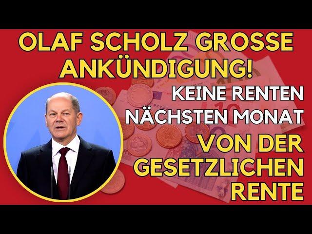 Keine Zahlungen der gesetzlichen Rente in Deutschland im September- Wichtige Ankündigung für Rentner