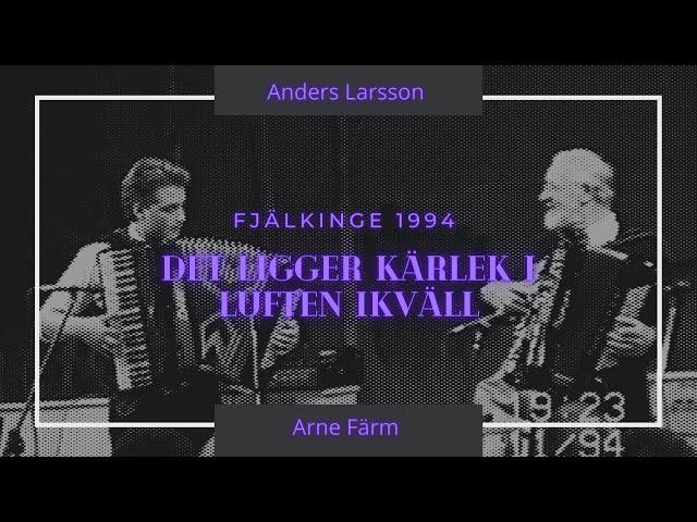 Accordion - There Is Love In The Air Tonight - Anders Larsson & Arne Färm