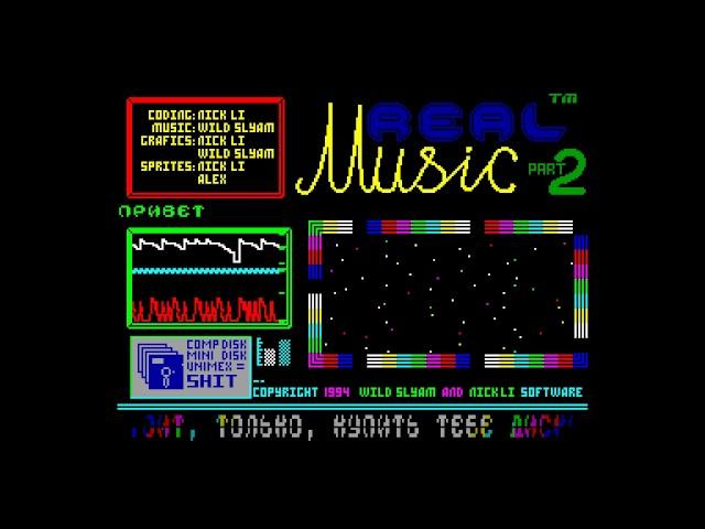 Real Music 2-Wild Slyam / Nick Li [#zx spectrum]