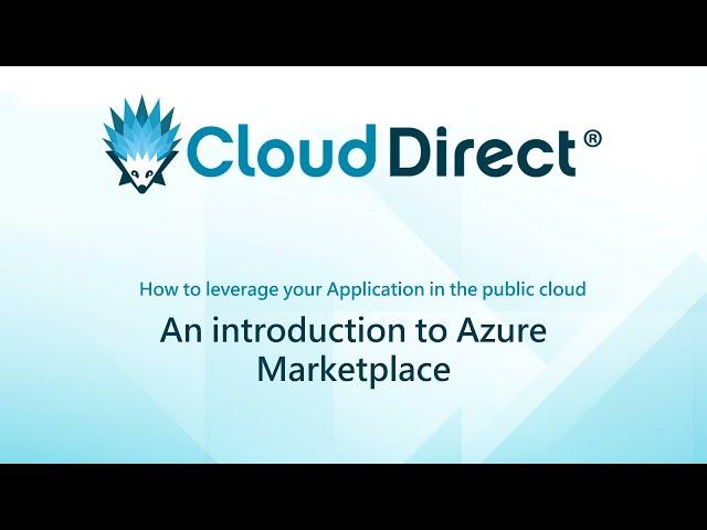 An introduction to Azure Marketplace