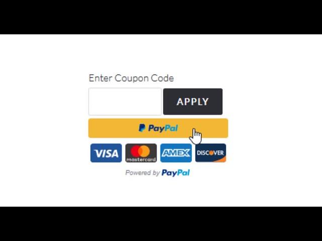 PayPal Smart Button Checkout Demo