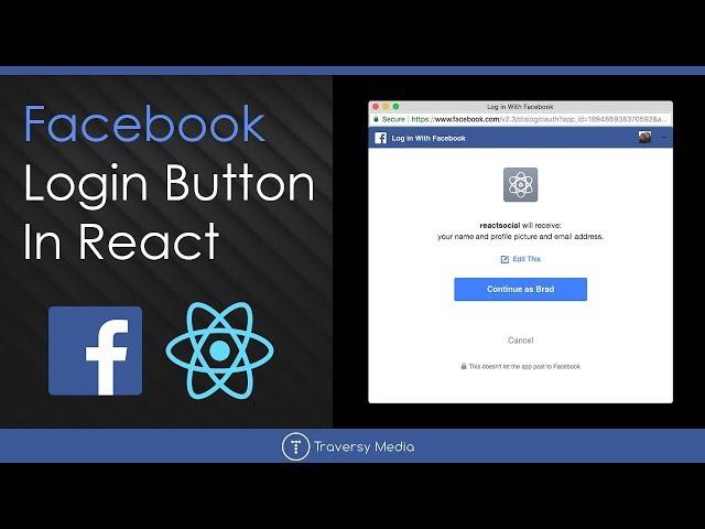 Facebook Login Button In React