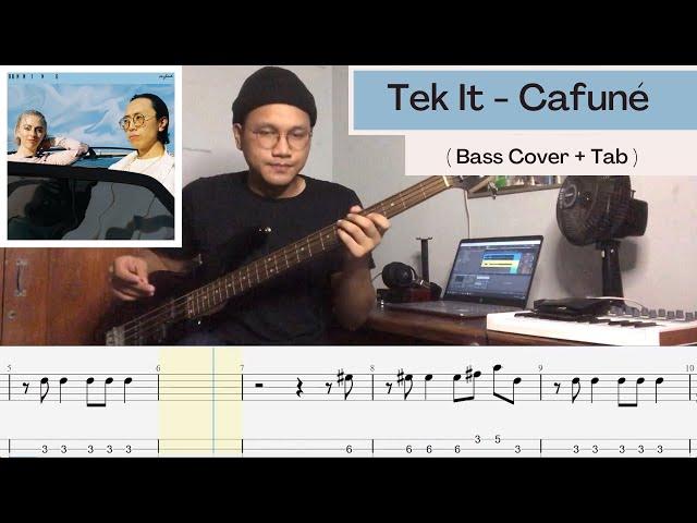 Cafuné - Tek it (Bass Cover with Tab)