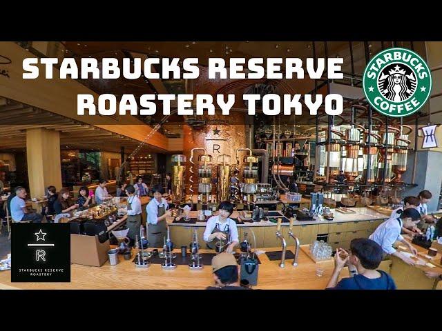 World's Largest Starbucks! Tokyo, Japan - Reserve Roastery - 4K Walkthrough 2019