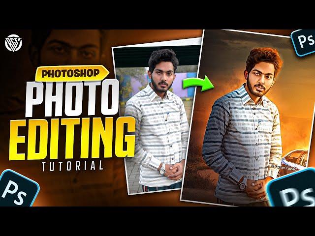 Dramatic Sunset Photo Manipulation Effects | Photoshop Tutorial | BOSS GFX