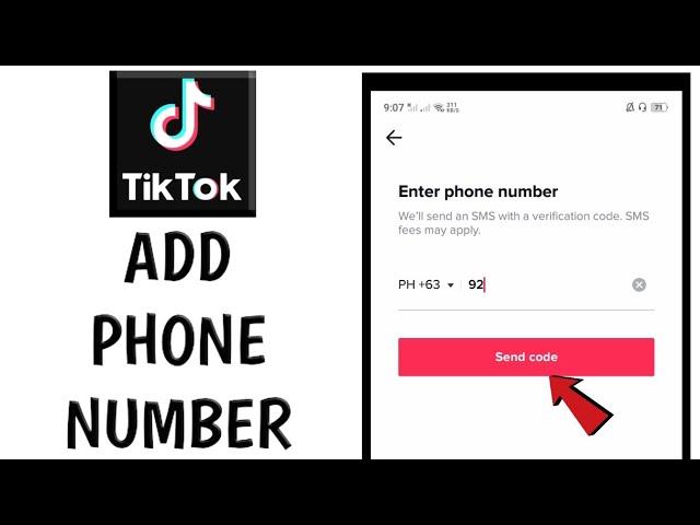 How to Add Phone Number in Tiktok