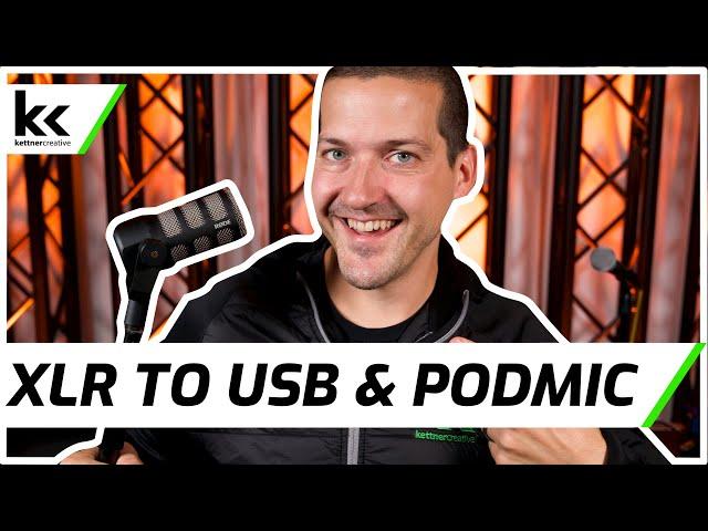 XLR To USB Cable & Rode PodMic | Setup & Review