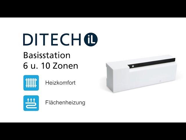 Produktvideo Basisstation 6 und 10 zonen Ditech Smart Home iL