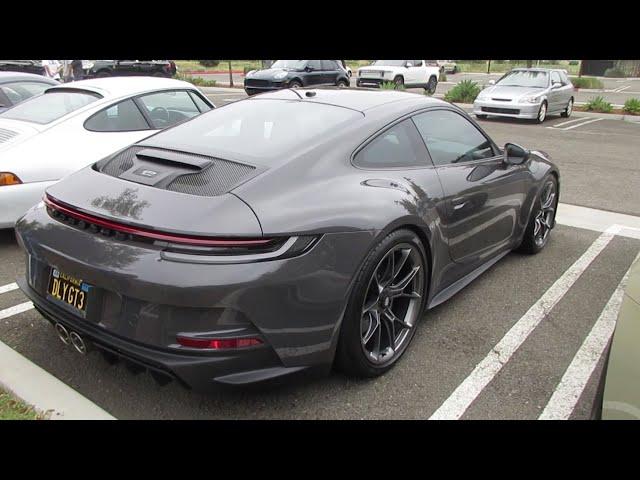 Grey Porsche 911 (992) GT3 Touring