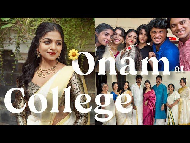 College Onam vlog🪷 | Hansika Krishna