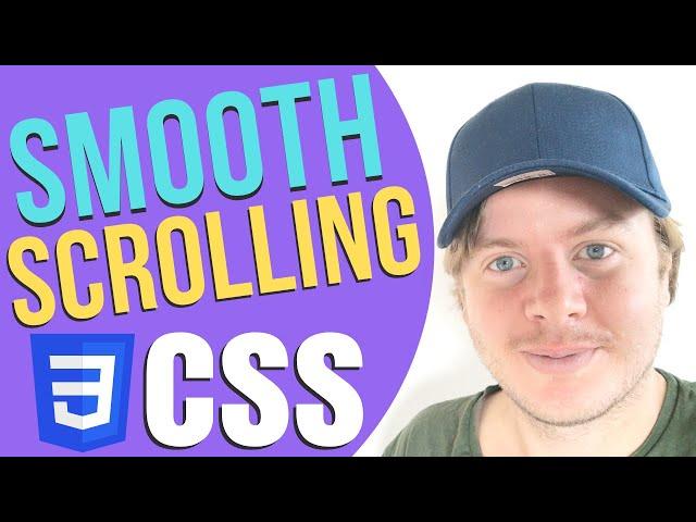 How to Add Smooth Scroll in HTML and CSS in 2022