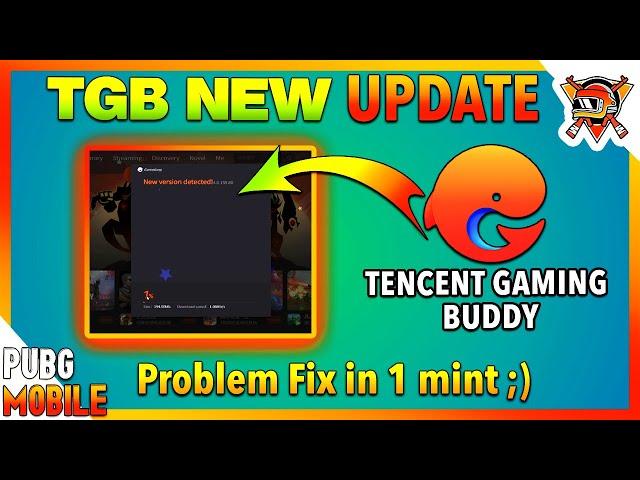 Tencent Gaming buddy New Update Fix in 1 mint only | TGB Update ( Gameloop Chinese Version Update )