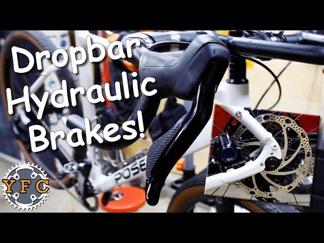 Installing Hydraulic Disc Brakes on a Drop Bar Bike - Wheeltop EDS GeX