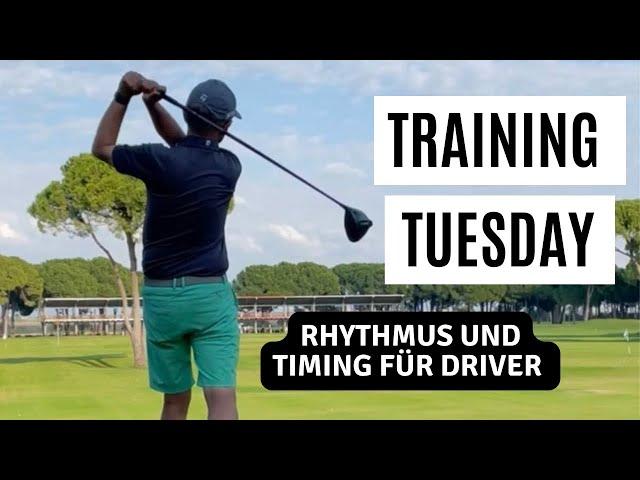 TRAINING TUESDAY - Rhythmus und Timing für den Driver!