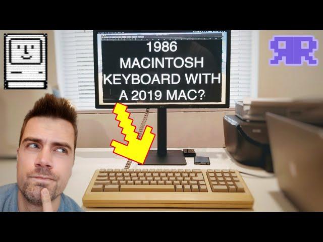 30 Year Old Macintosh Keyboard With 2019 Mac?! {Quick Bytes}