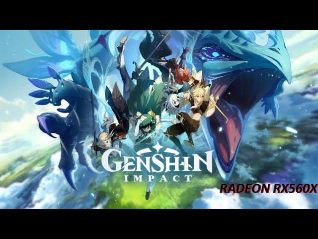 Genshin Impact PC ALL Settings Gameplay | ASUS TUF FX505DY RX560X