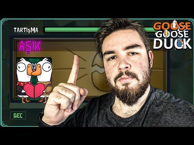 AŞIK KATİLLE İNANILMAZ TAKTİK ! | Goose Goose Duck