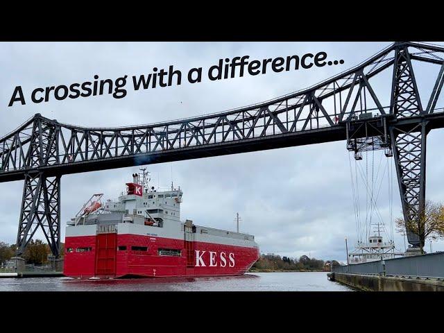 The Fascinating Kiel Canal Crossing at Rendsburg. And Why I Was Lucky To Get Here At All...