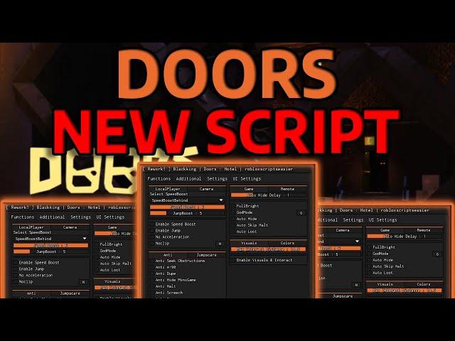 Doors Script | Auto Loot, FullBright, ESP, Noclip, Auto hide, Troll & More | Mobile & PC