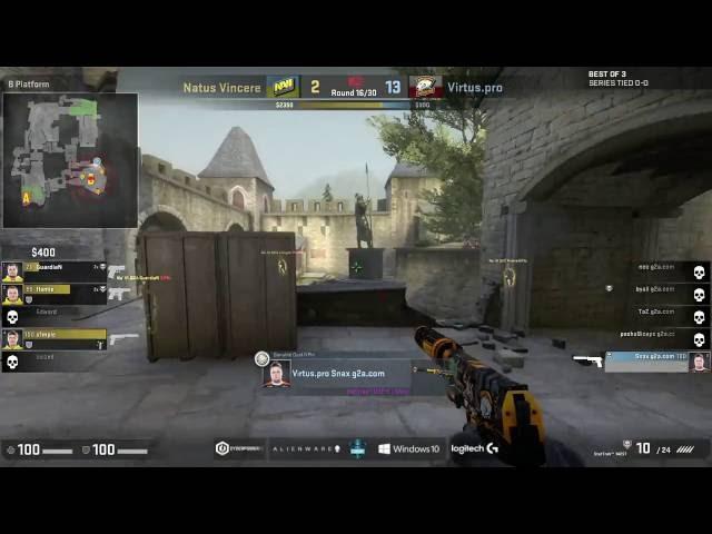 Snax 4k INSANE Pistol Clutch ESL One NY Finals