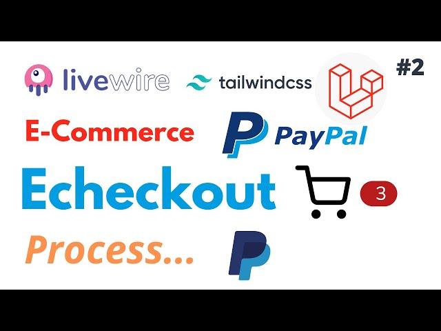 Laravel E-Commerce Checkout | Laravel Livewire Checkout | Laravel PayPal Payment Integration HINDI