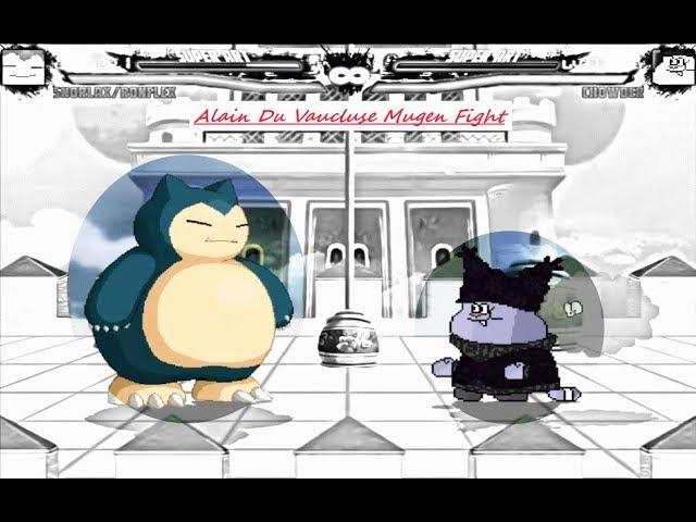 Mugen : Snorlax Vs Chowder (Request)