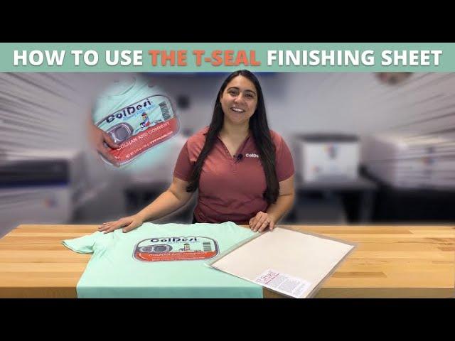 How To Use the T-Seal Finishing Sheet with the DigitalHeat FX System