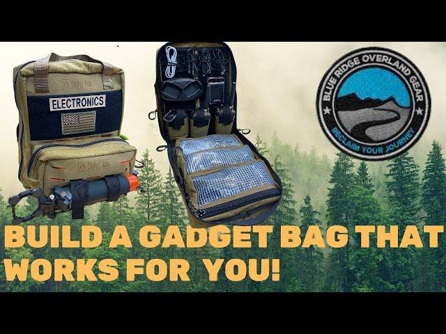 My Gadget / Electronics bag   by Blue Ridge Overland Gear.  It Will Change Your Life!