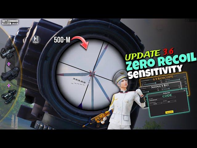 World Best Control & Sensitivity  For All Devices Gyro And Non Gyro | PUBG/BGMI |  GB ALPHA