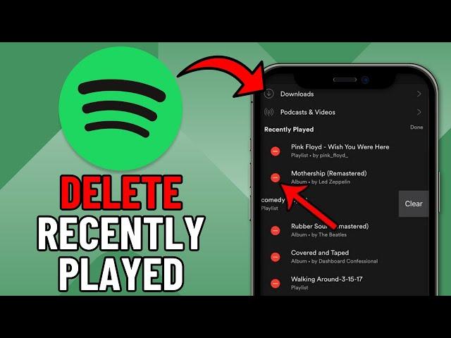 HOW TO DELETE RECENTLY PLAYED ON SPOTIFY 2025! (FULL GUIDE)