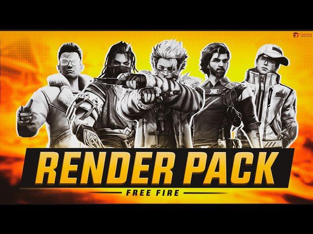 Best Free Fire Render Pack | Latest Free Fire Character PNGs | 1K Special |