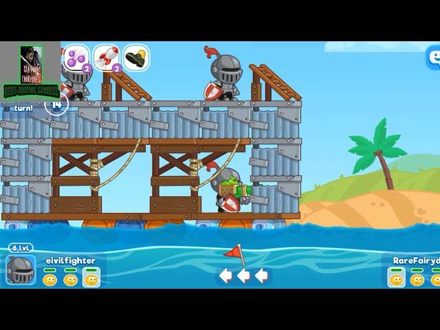 Raft wars multiplayer | Raft wars multiplayer on pc | level 6 | Raft wars multiplayer gameplay