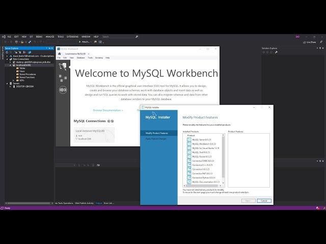 MySQL Database for Visual Studio | Getting Started