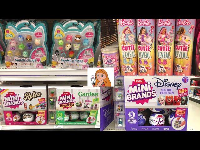 Toy Hunt 429 Squish-a-longs Mini Brands Retro, Garden Disney Store MiniVerse Spa Barbie Cutie Reveal