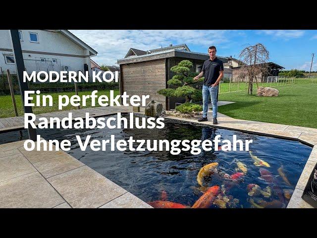 Bennis liebevoll gebauter 36.000 l Koiteich | Modern Koi Blog #7233