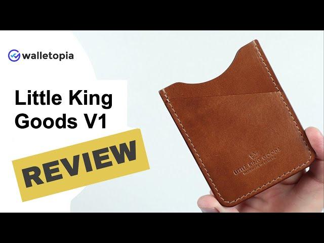 Little King Goods V1 wallet, simple elegance, attention to detail