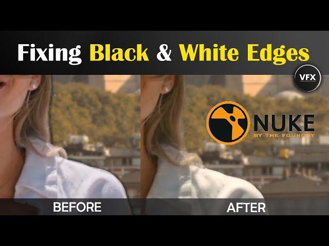 Compositing Tutorial | Fixing Black & White Edges in Nuke